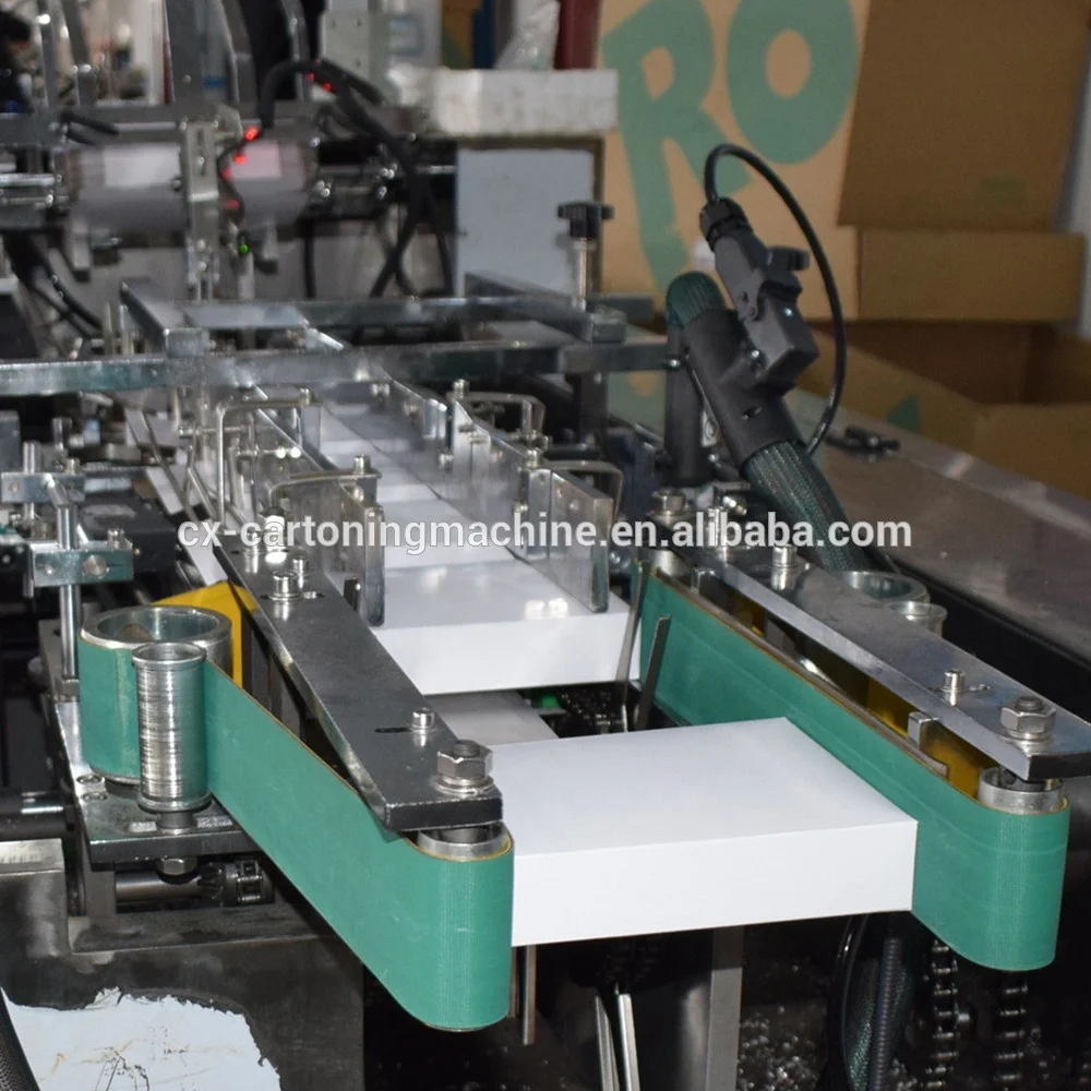 
Automatic Prawn Crackers Carton Boxing Machine with Vibrator Settling Device Replacement Manual Effort 