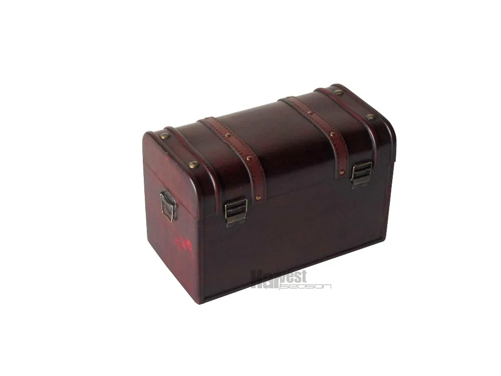 Wholesale  Treasure Chest Trunk Vintage Wooden Treasure Chest From Direct Factory