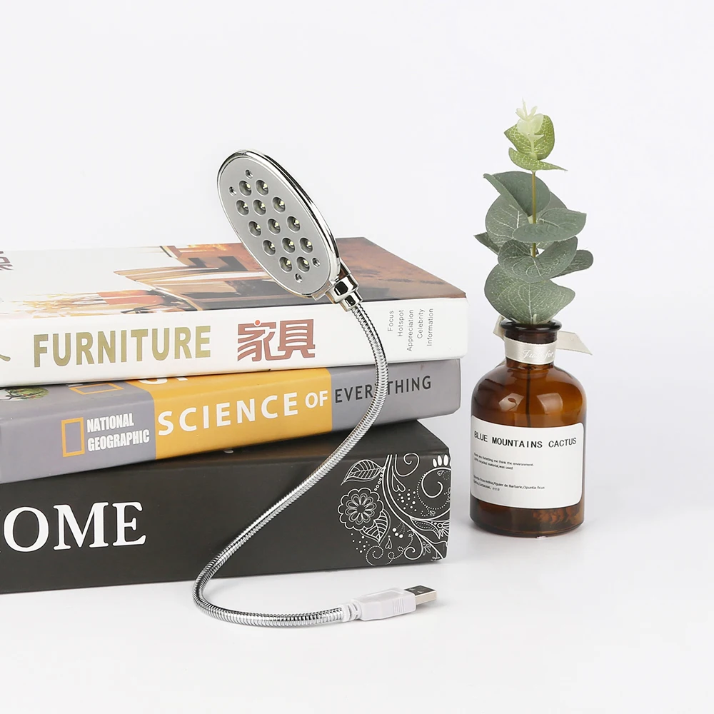 USB COMPUTER READING BOOK LIGHT USB LED LAMP LIGHT,13 LED USB NIGHT LAMP