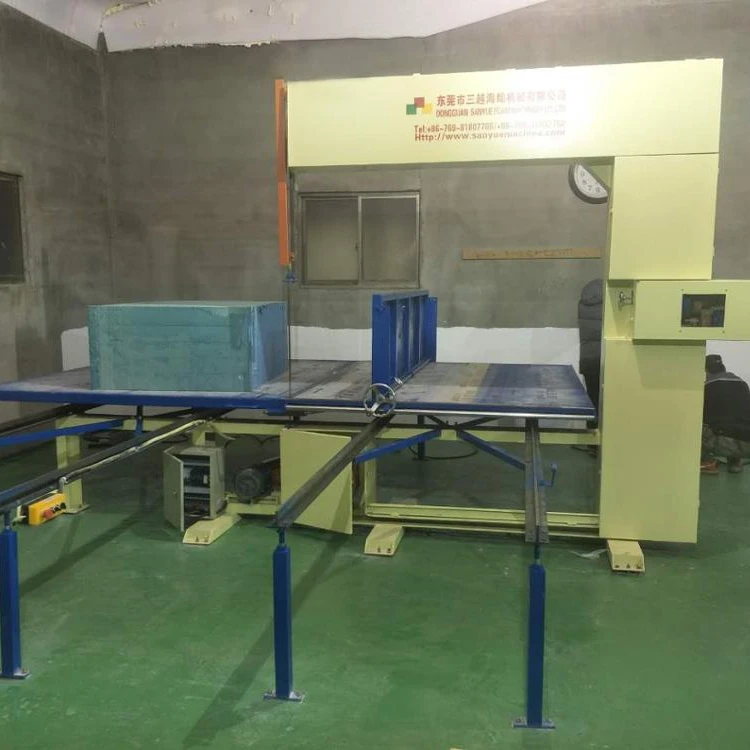 Vertical Bandsaw Foam Sponge Cutter Machine