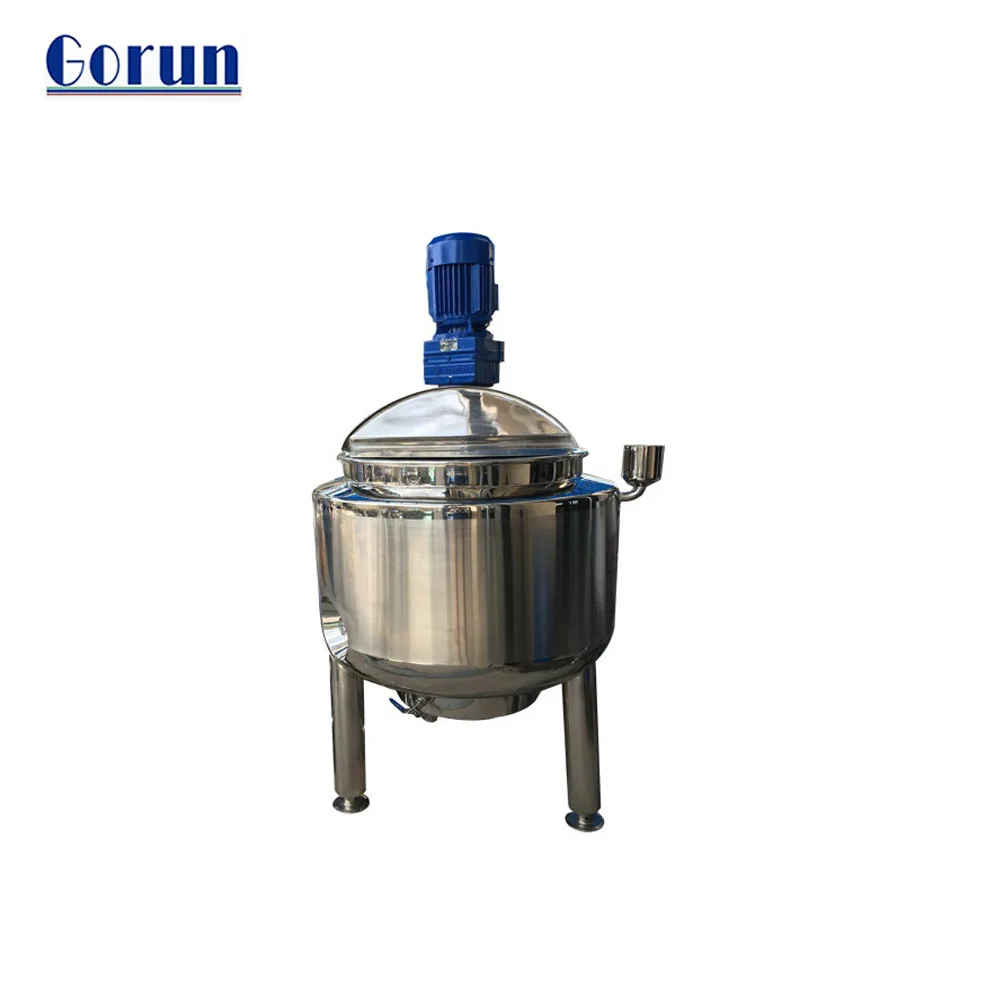 Double Ribbon Mixer For Powder, Stainless Steel 700L Honey Mixing Tank With Jacket