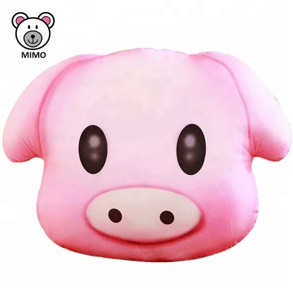 
NewBorn Pretty Pink Colar Fleece Pig Baby Blanket Set Wholesale OEM Custom Kids Cartoon Soft Toy Plush 2 in 1 Pillow Pig Blanket 