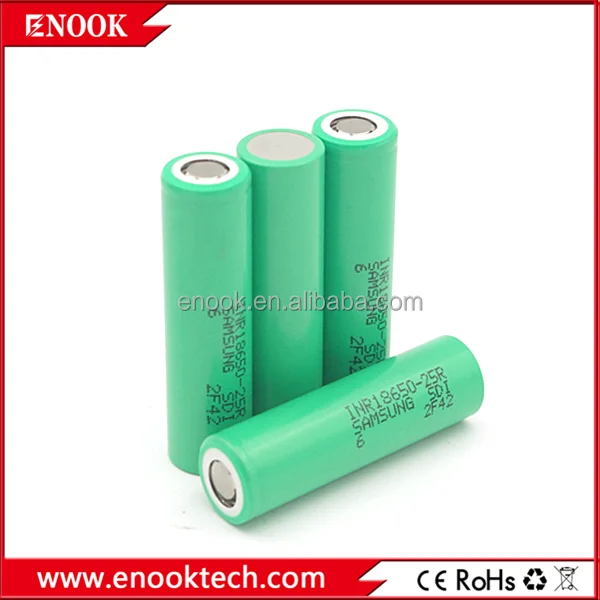 Оригинальный аккумулятор Samsung 25R 18650 2500 мАч 20A литий ионный 3.7 В аккумулятор для фонарик электронные инструменты