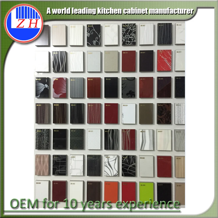 Foshan factory supply High gloss 1.2mm anti scratch acrylic sheet for cabinet furniture