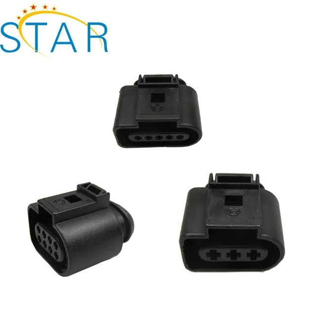 Automotive 3 pin Male Waterproof Connector 1.5 mm Car Connector Plug 1J0973852