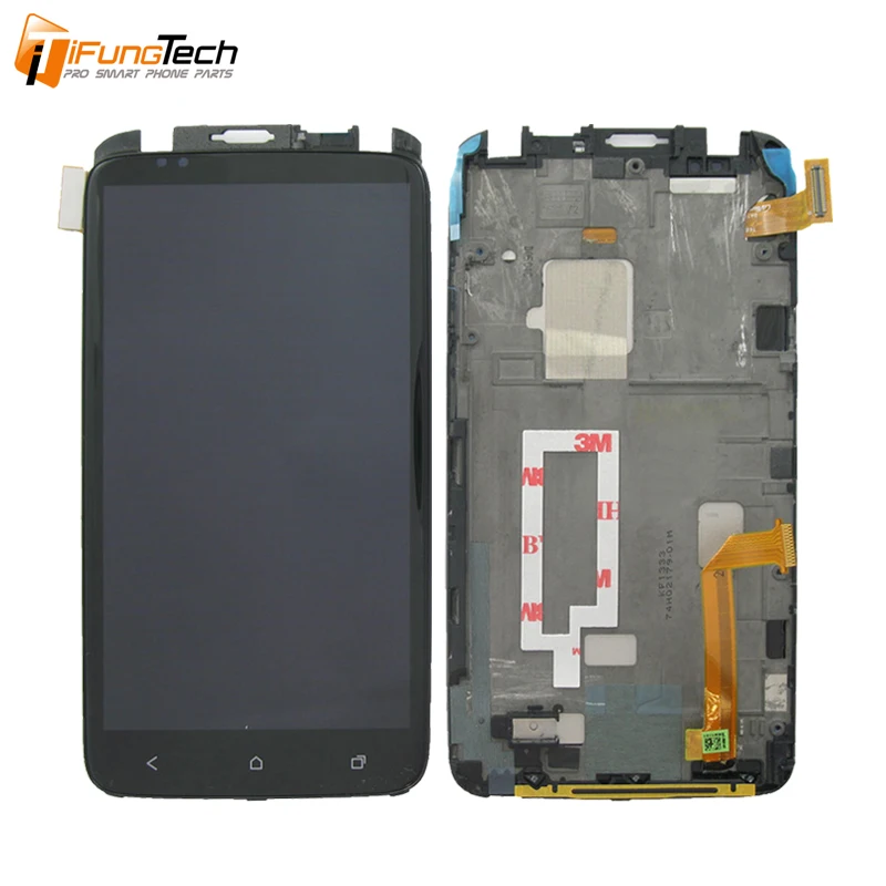 100% Tested Original Mobile Phone LCD Screen with Digitizer Assembly For HTC One X S720E LCD Display Replacement Parts