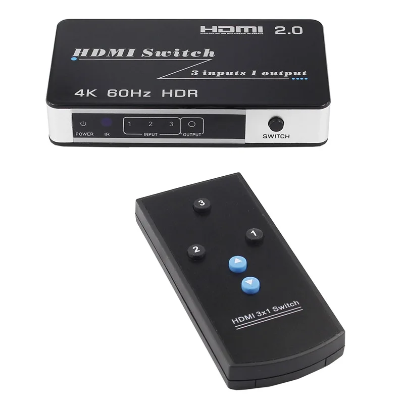 Factory supply HDMI Seamless video switcher hdmi 2.0v 4K 3D