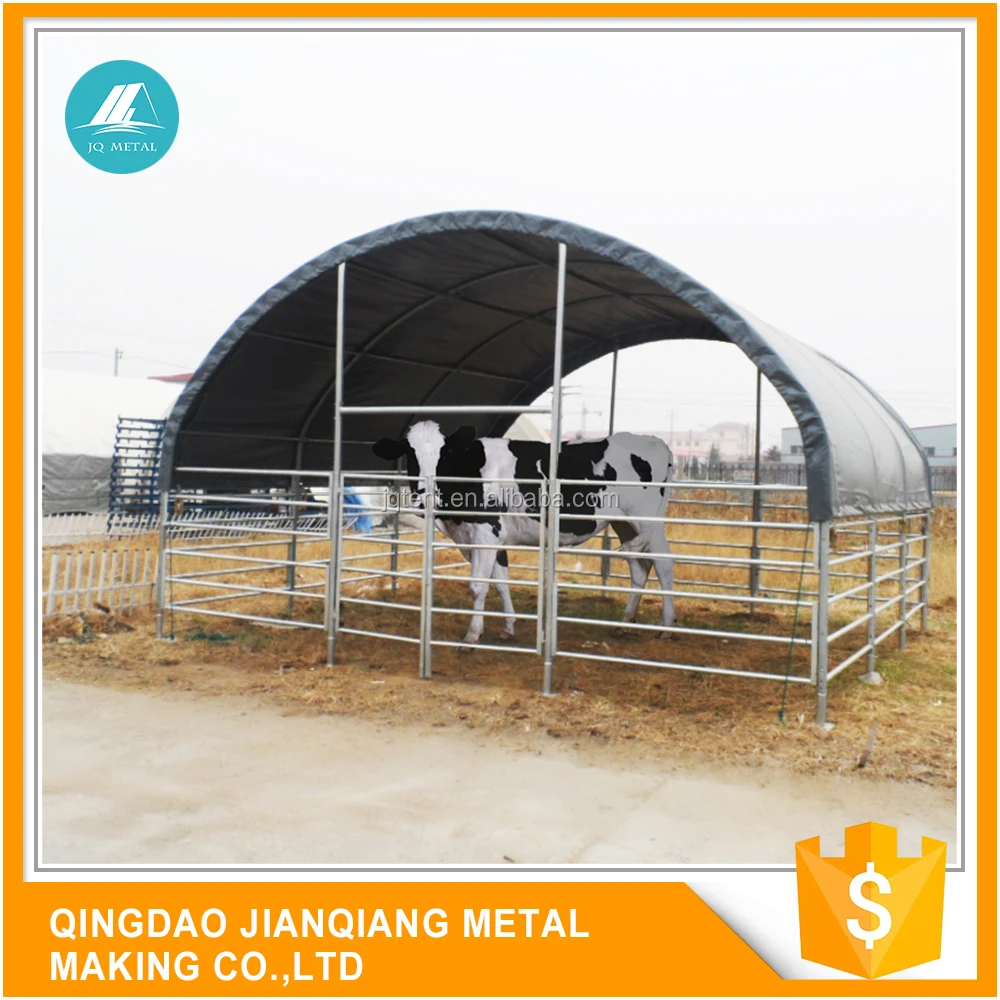 JQR2020L steel frame livestock shelter for sale