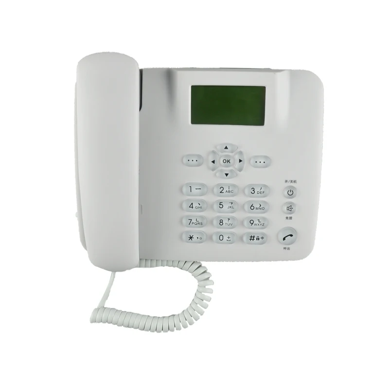 
quad band F316 Gsm Fixed Wireless Desktop Phone with 1 sim  (60793152269)