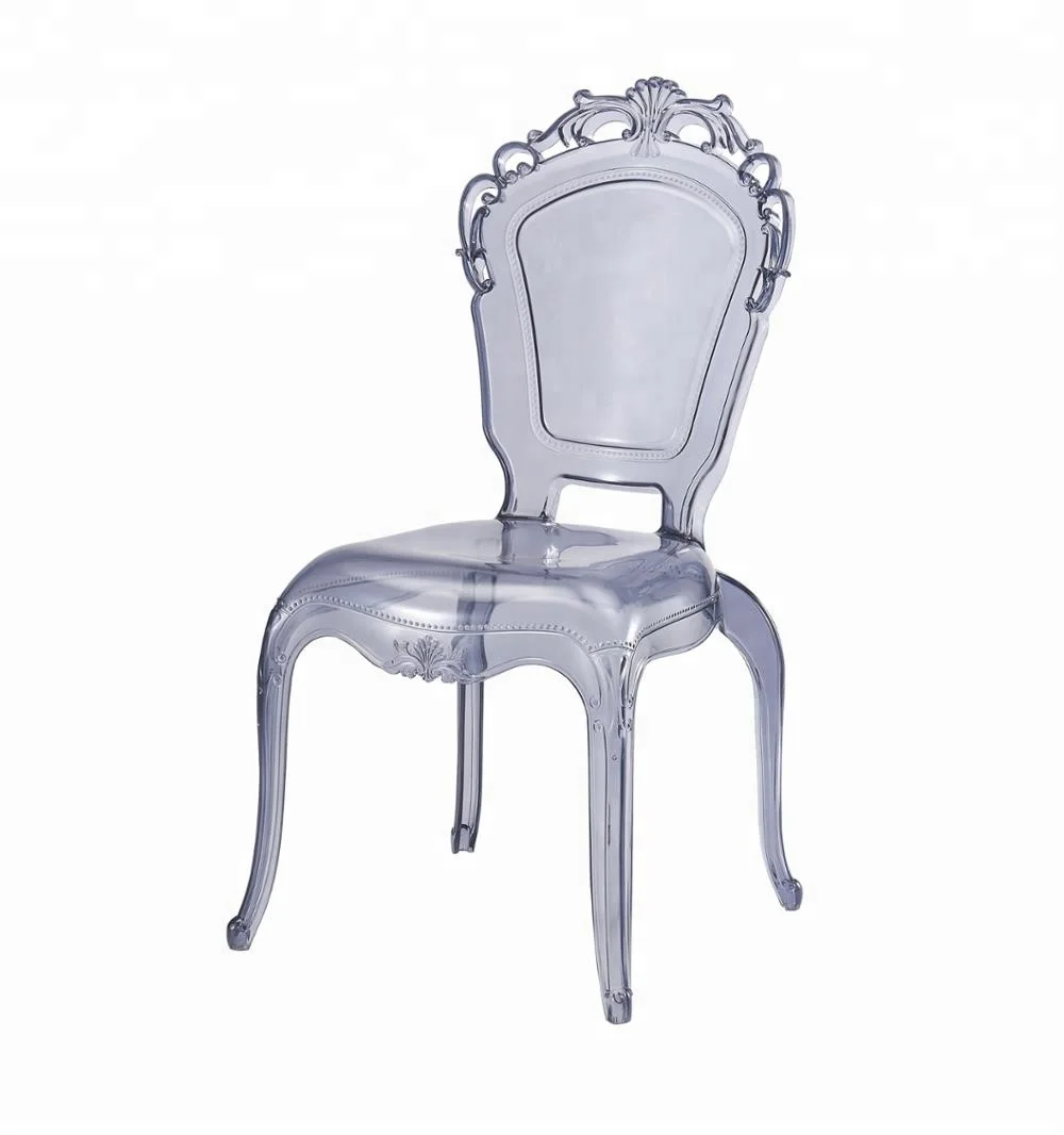 Cheap plastic dining Chair modern accent acrylic chair for wedding