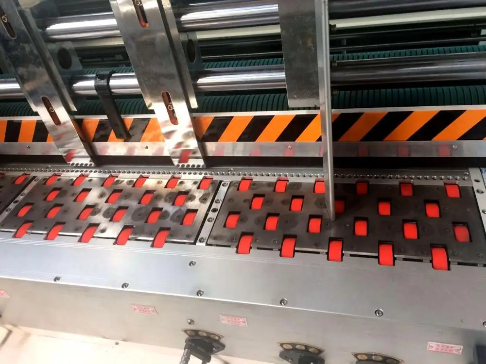 AUTO 2 COLOR PRINT SLOTTER  MACHINE