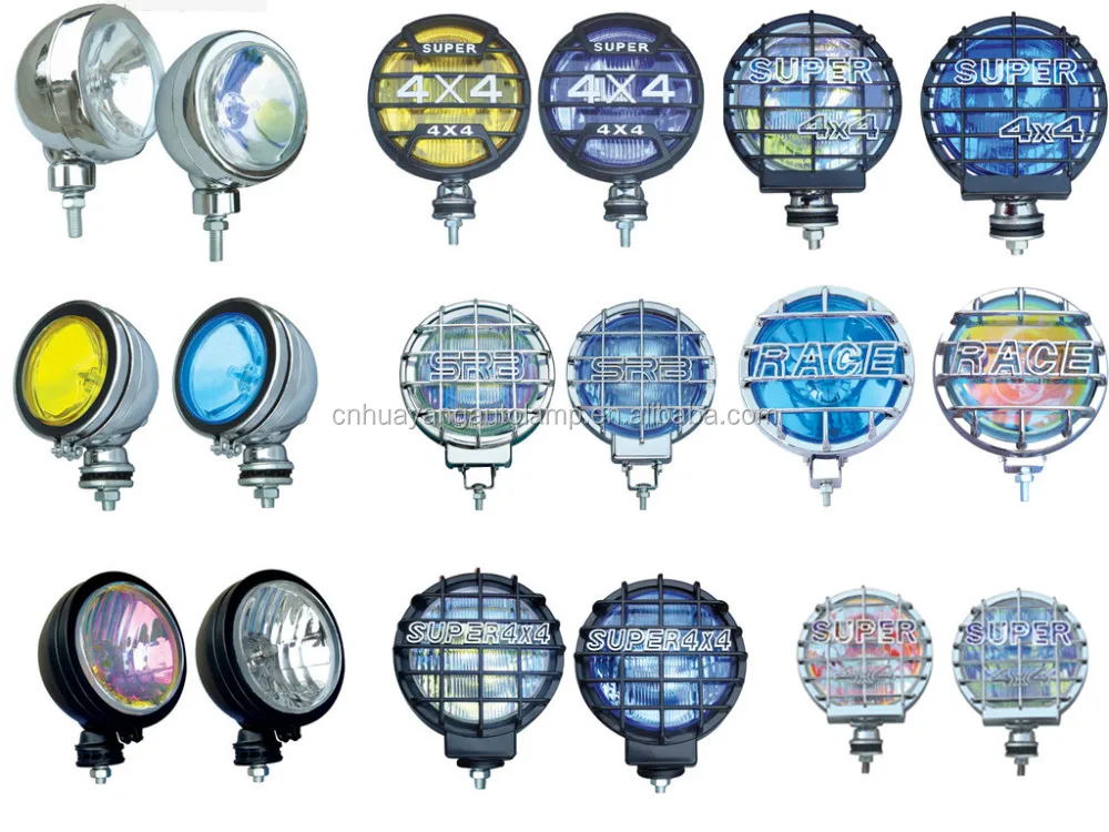 high quality universal halogen auxiliary driving lights ,off road light , fog light, fit SUV ,TRUCK,OFF ROAD vehicle
