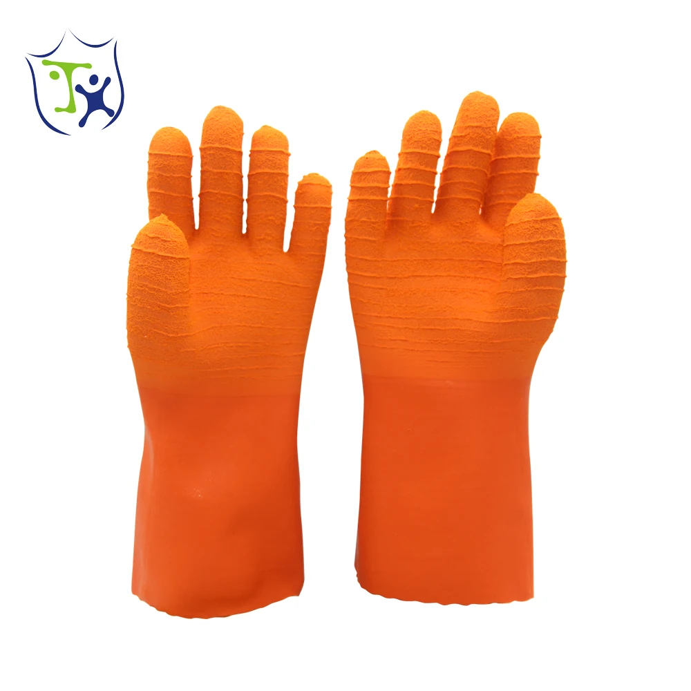 
Factory sale disposable butyl rubber gloves gloves latex powder free cotton work gloves with rubber grip dots 
