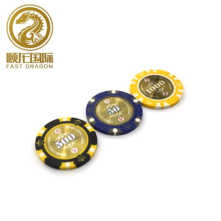New Hot Professional Texas Wholesale Poker Chips14g Color Sticky Clay Casino Chips