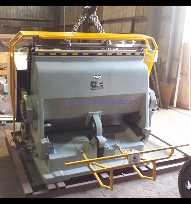 
Die Punch Steel Rule Die Cutting Machine Used for Cardboard 