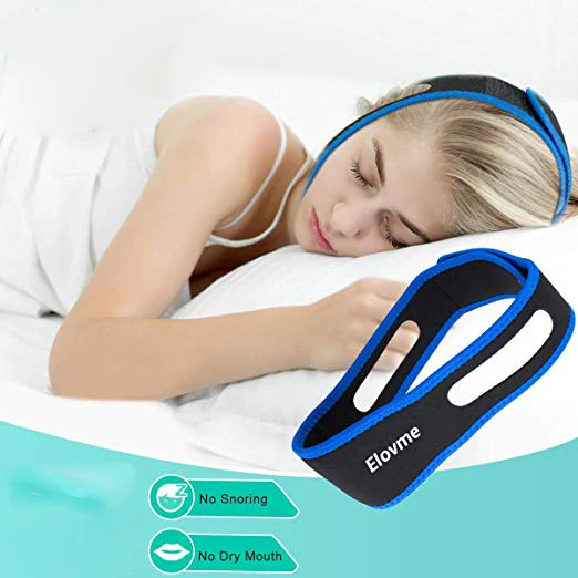 Amazon Hot sale  Adjustable Comfortable Anti Snoring Chin Strap