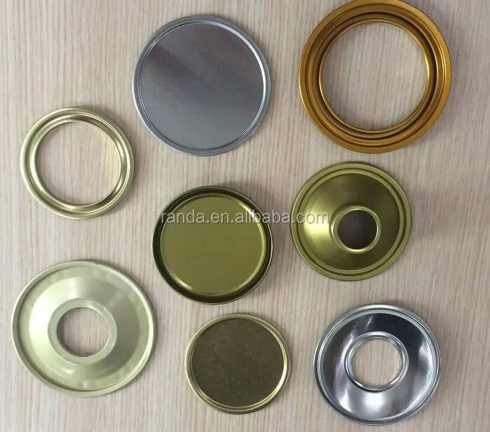 Tin components Lid Ring  bottom  for paint can making