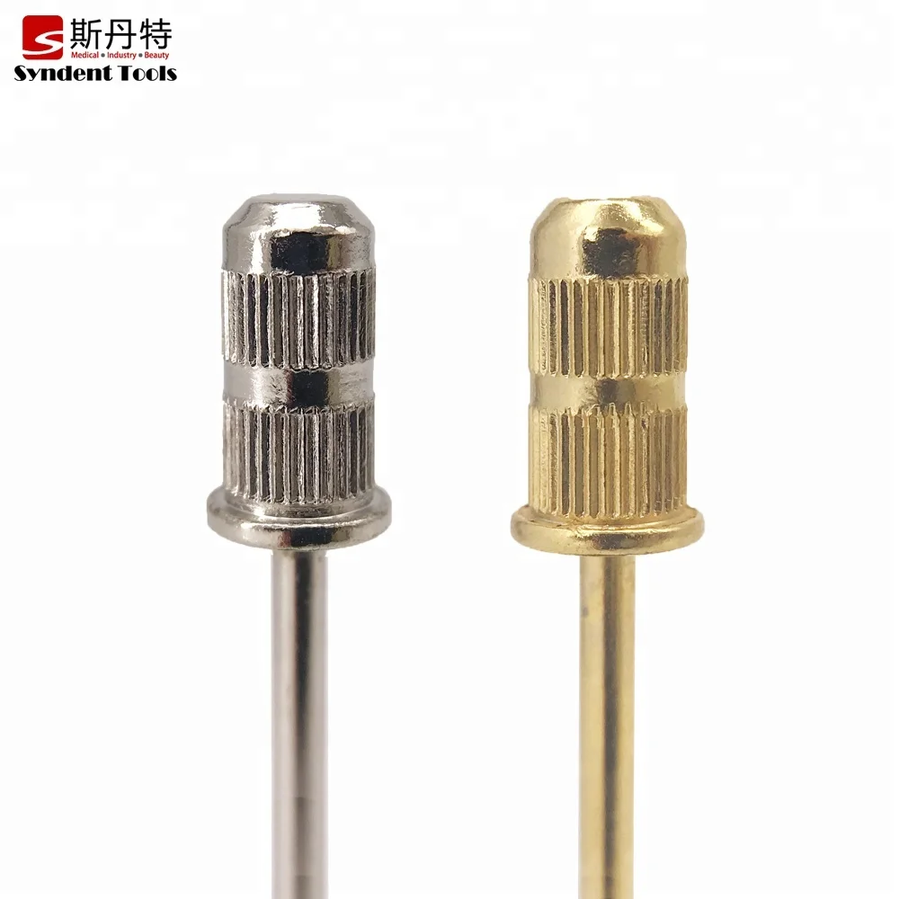 Acrylic drill bit nail sanding band steel mandrel for manicure