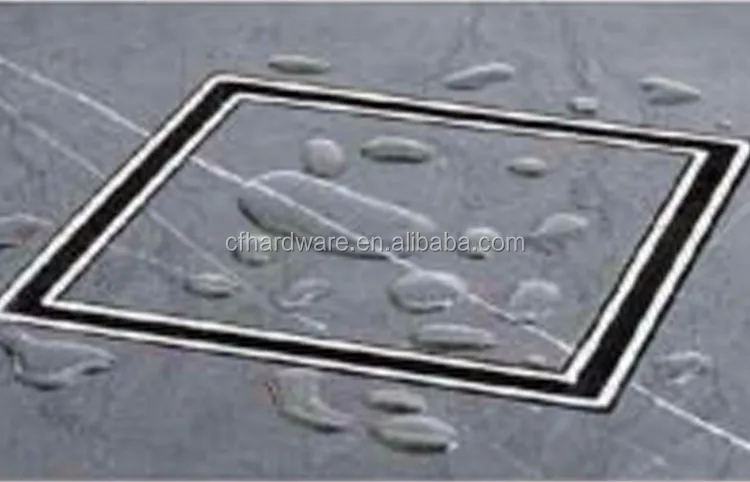 concealed floor drain