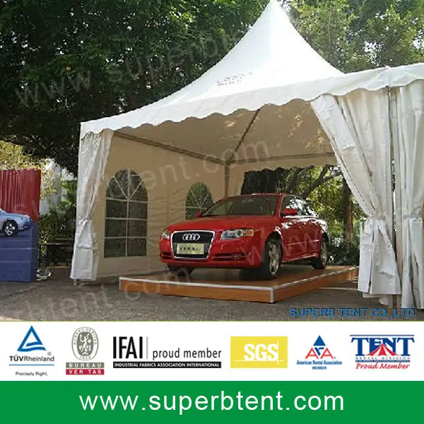 
 Пагода беседка пирамида палатки для выставки автомобилей  