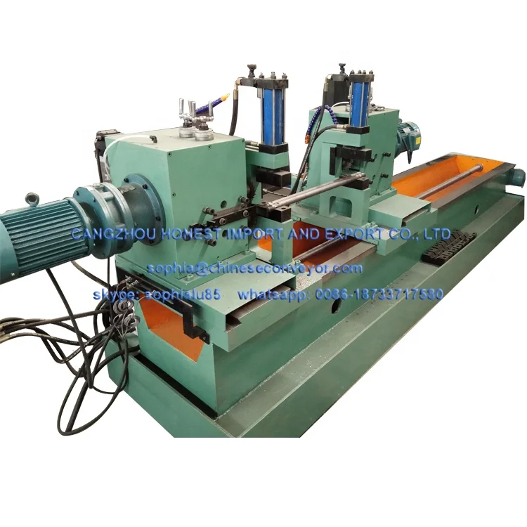 
China Conveyor roller making machine factory/ Shaft both end milling slot and flat machine for idler 