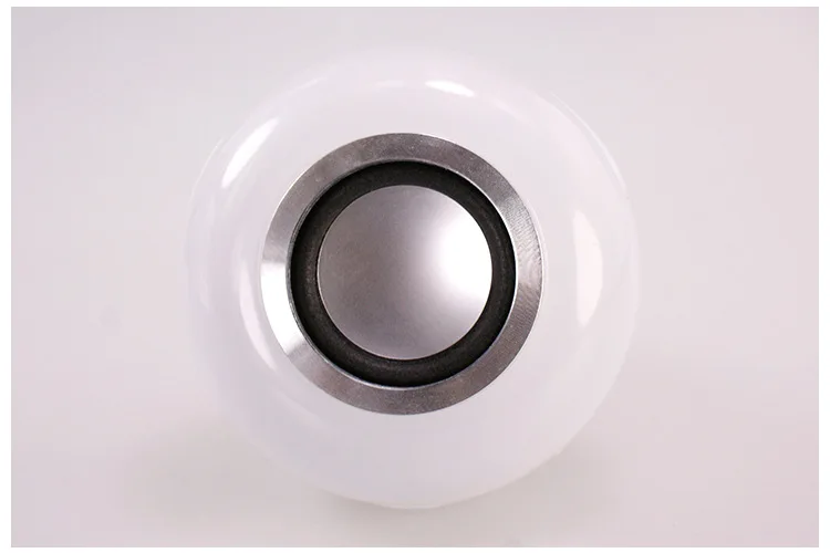 
12W E27 AC110-240V Smart RGB Speaker Music Playing led bulb with Remote Control 