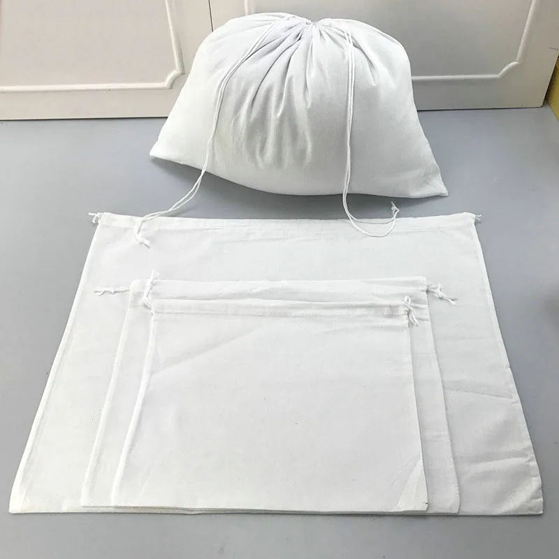 Персонализированный Мешок для мусора из хлопчатобумажной ткани для сумочки