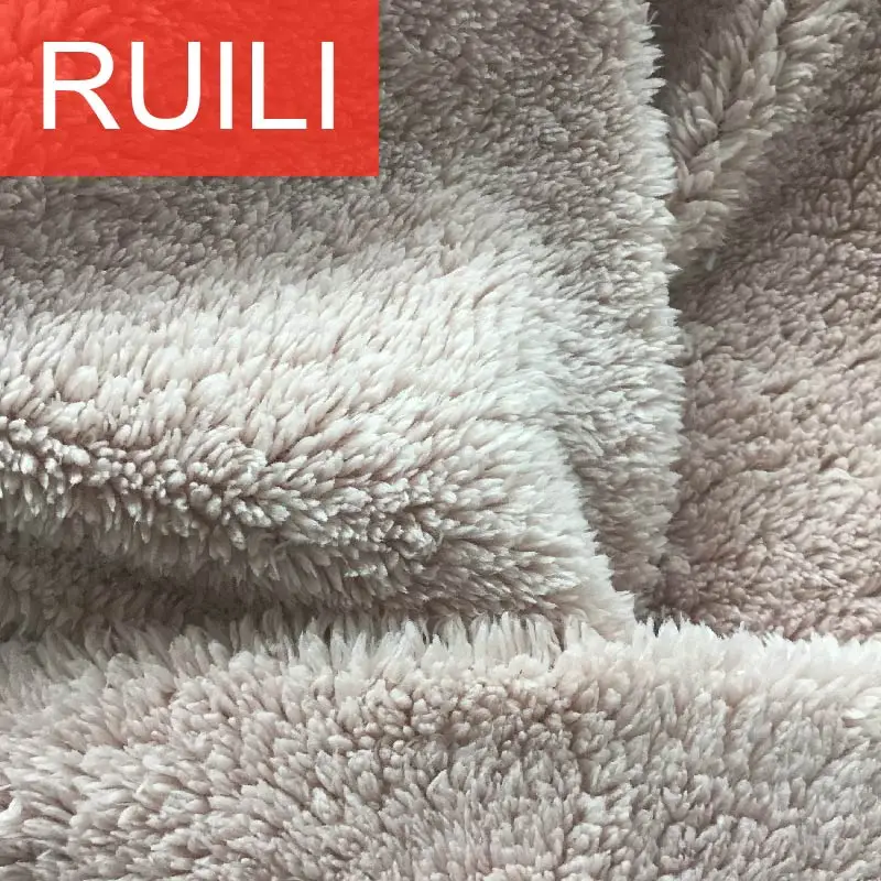 200gsm sherpa fleece used for bonded garment fabric