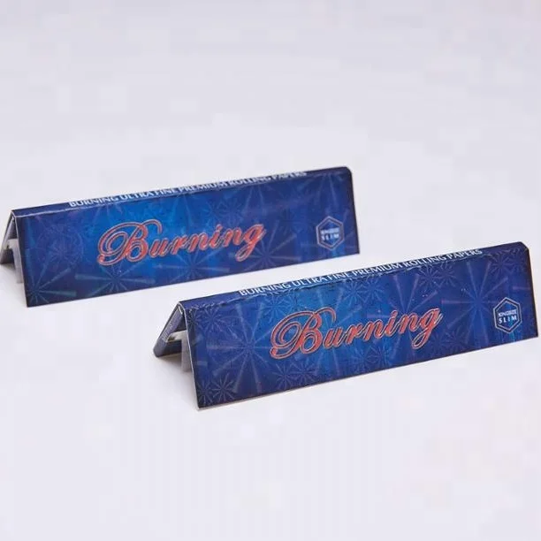 Custom Rolling paper for smoking , Customize your own brand namecard use smoking rolling paper