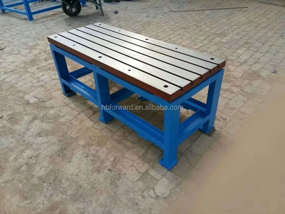 ЧПУ-станок, Чугунный Стол для осмотра, измерительные инструменты с Т-образным пазом