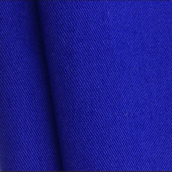 CVC Cotton / Polyester  60 / 40  Fabric Twill Regular Finish  Clothes Fabric