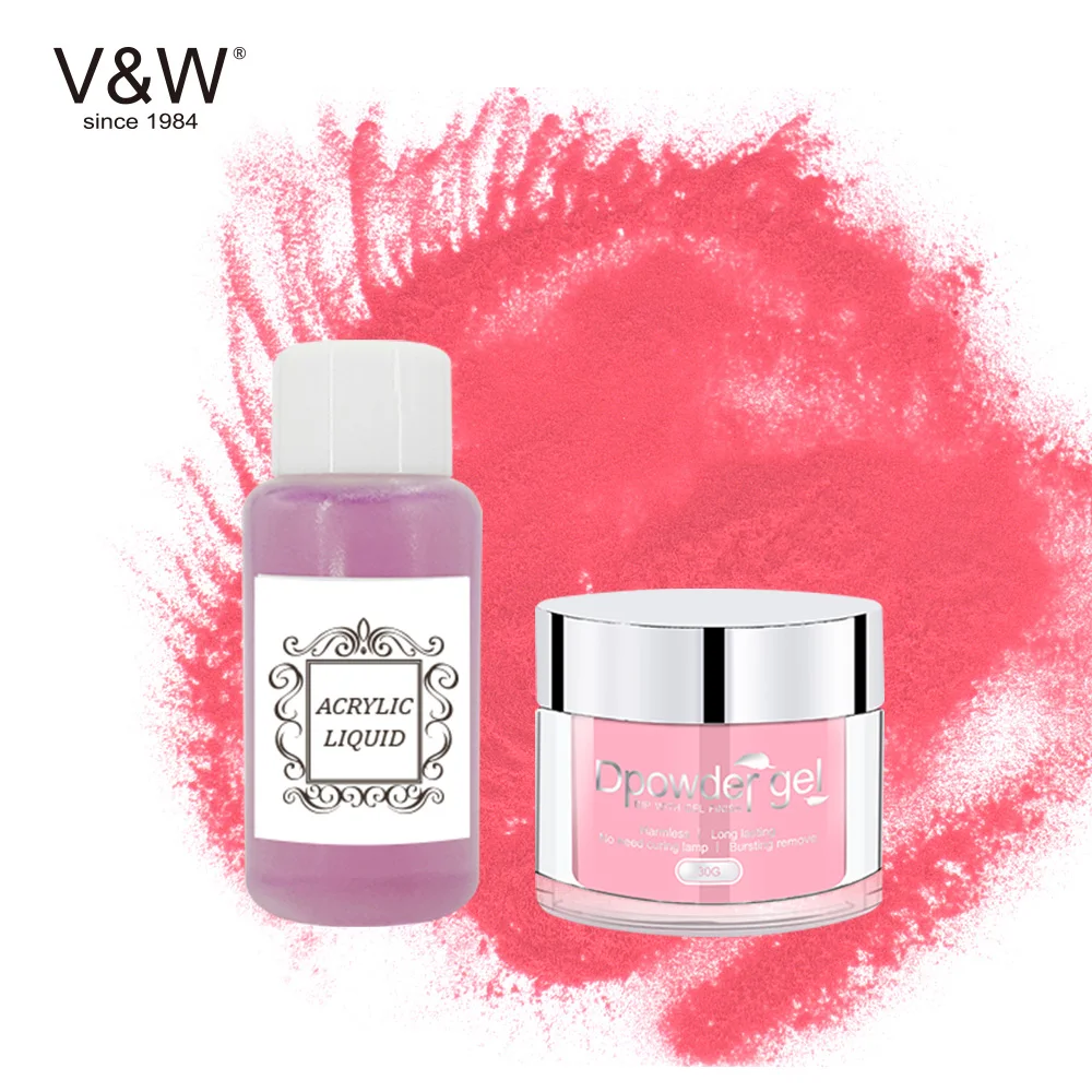 Factory OEM private label 3 in 1 Gel Polish match Acrylic Dip Powder and Nail Polish color set