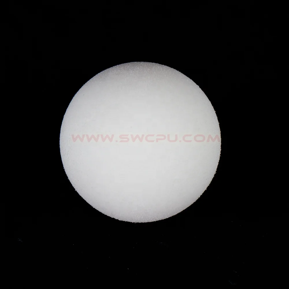 Твердые круглые белые мини пластиковые маленькие шарики