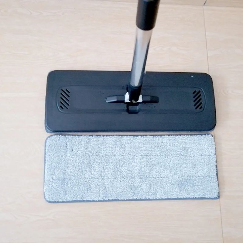 Hands-Free Squeeze Dry Flat Magic Mop 360 With Bucket And Microfiber Cloth