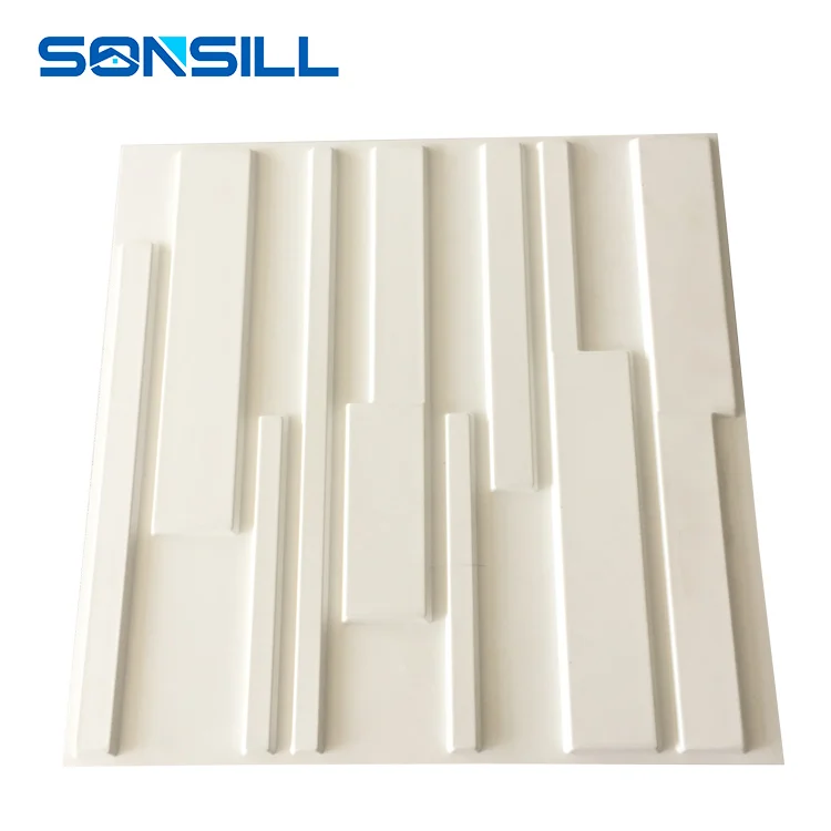 Современный дизайн 3d ПВХ кирпичная стена панели украшения