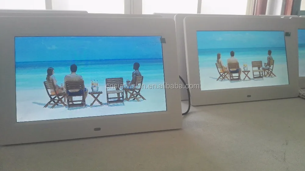 custom sound LCD display mini video player super slim POP advertising player for supermarket