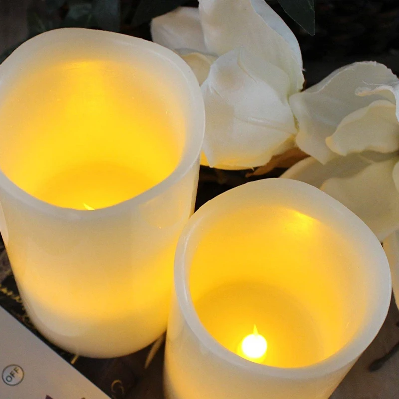 Manufacturer Supply Flameless Led Candle Tealight With Remote Control For Home Deco