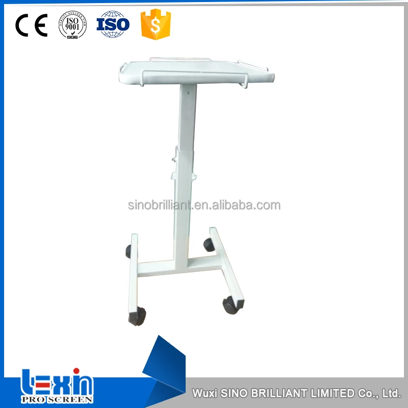 New design stainless steel projector/laptop trolley/projector stand