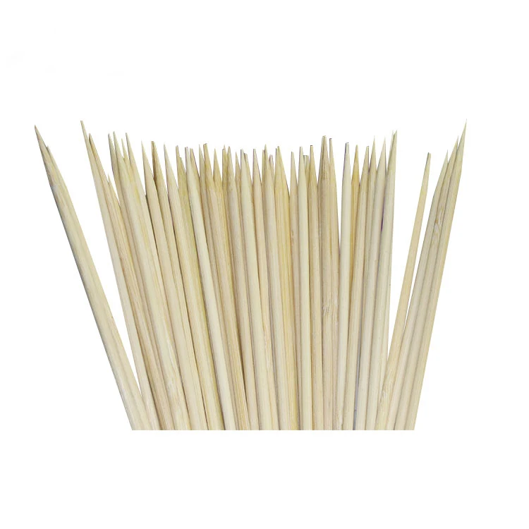 
Heat Resistant Disposable BBQ natural rounded meat skewer kebab maker 