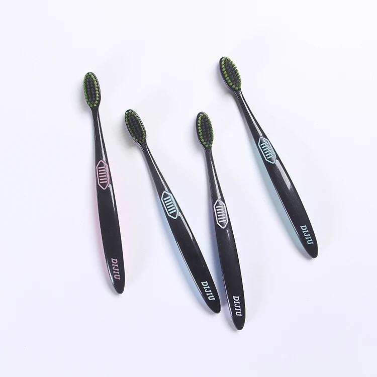 Buy In Bulk Silicone Black Travel Adult Toothbrush