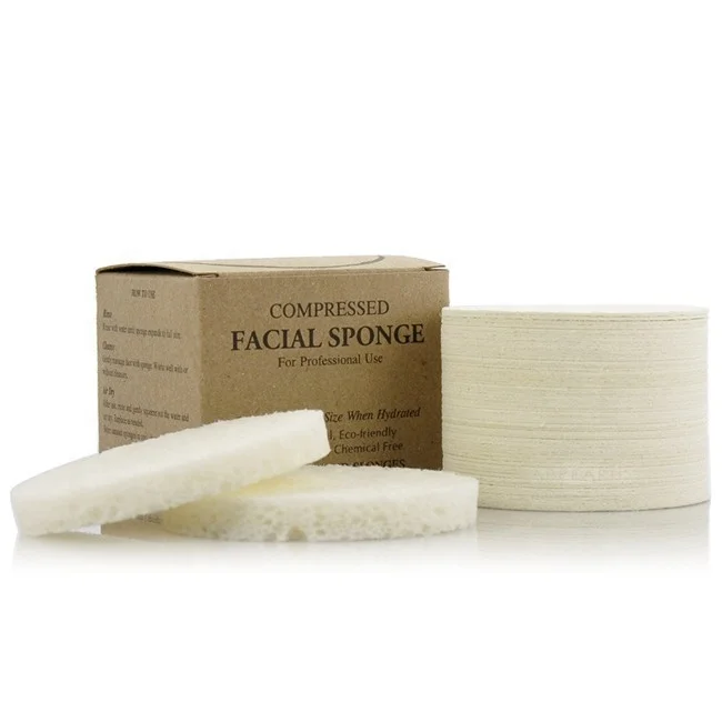 compressed cellulose cosmetic sponge