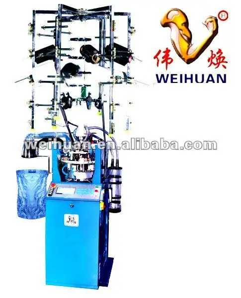 
4 inch automatic high speed stocking machine for knitting jacquard silk socks and pantyhose(WH-E7) 