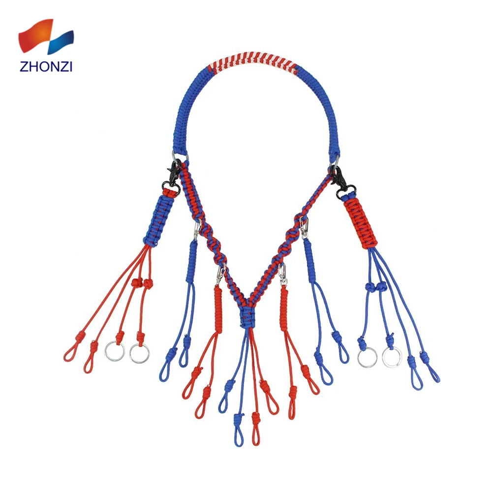 
Hand Braided Necklace Duck Call Lanyard for Pheasant Waterfowl 