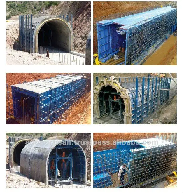 
Curtain & Culvert Steel Formwork 