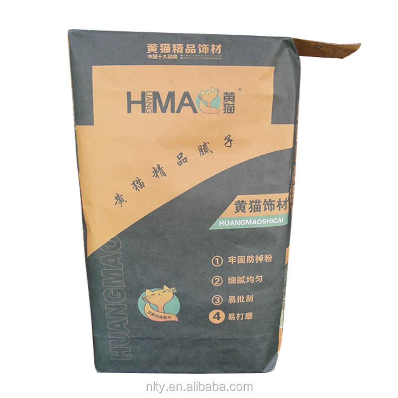 gypsum powder 25kg 50kg bag cement paper bag paper sacks multiwall paper bag