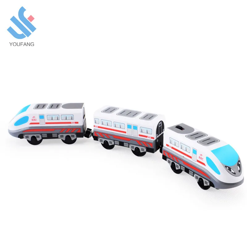 YF-Z8011-12 Children funny high speed car model railroad toys plastic electric bullet train toy