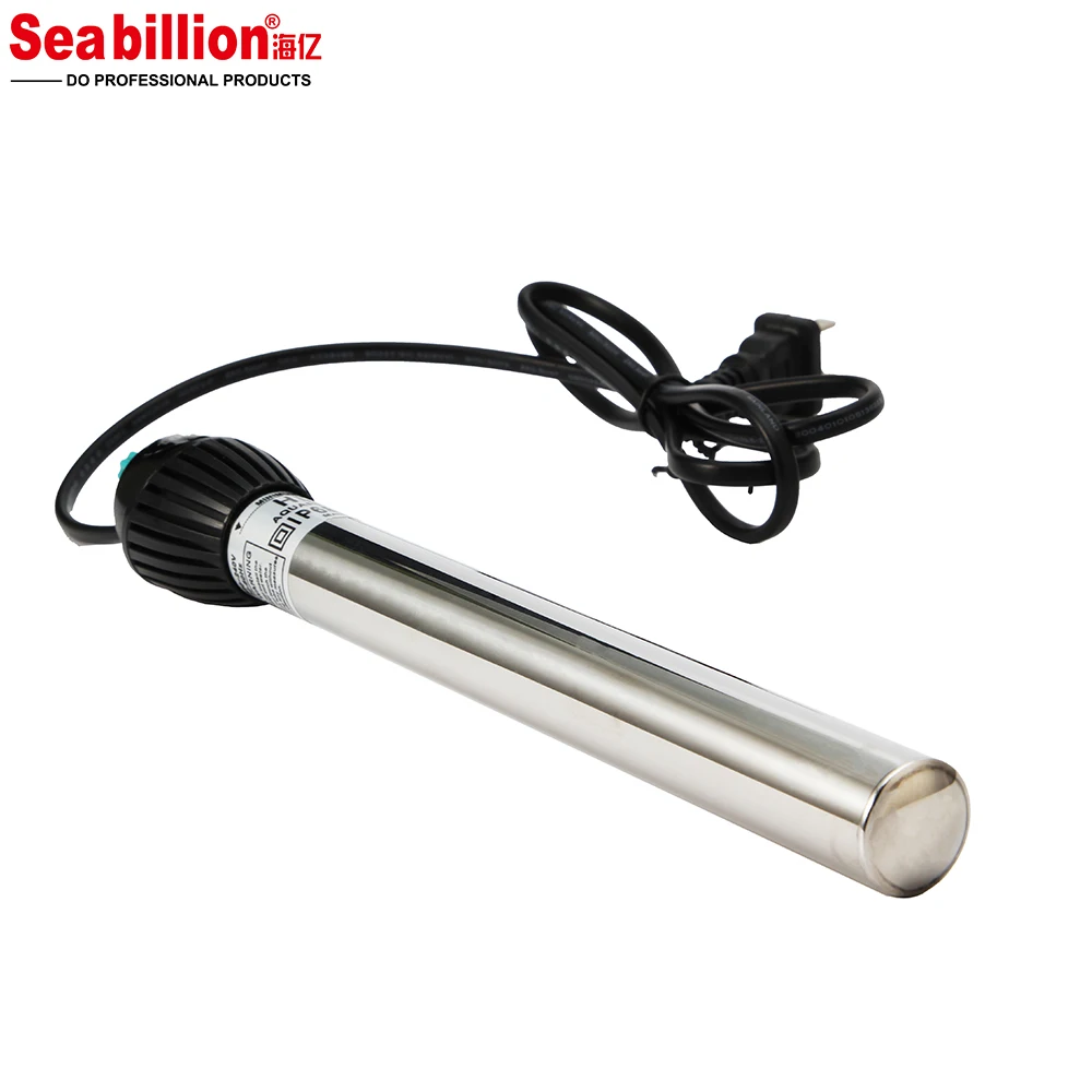 Seabillion HL-188 500 Watts Aquariums Stainless Steel High Power Heaters Aquarium & Accessories Fully Submersible Heater