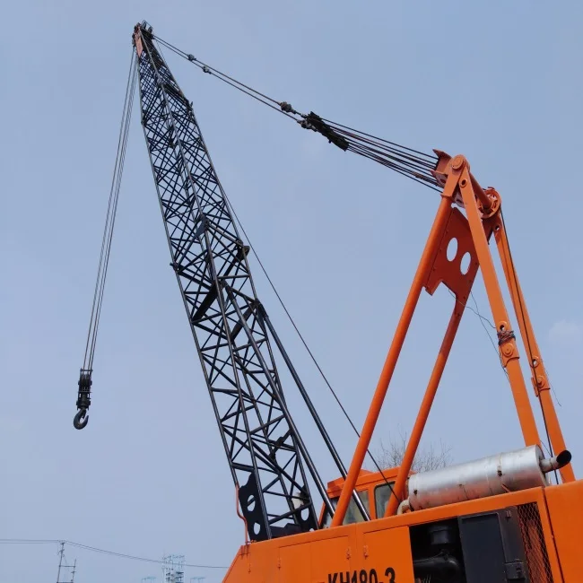 50 ton hitachi KH180-3 crawler crane original from Japan good condition cheap price top sale in shanghai