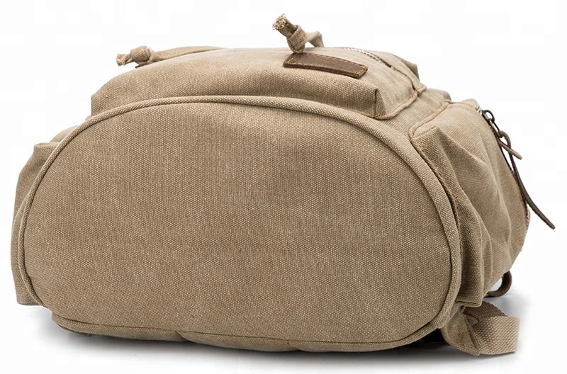 
Custom canvas Leather rucksack Day school Book bag travel hiking cheap laptop backpack <em><strong>Custom Leather Day school bag backpack Book bag</strong></em>