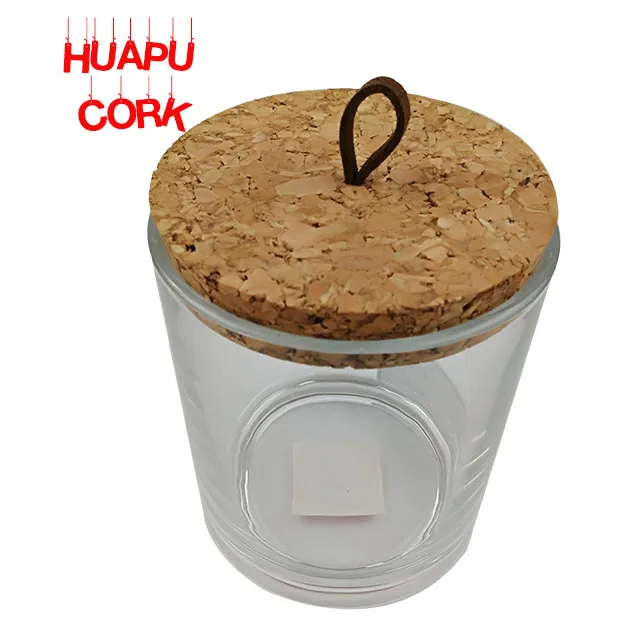 New Style Leather-Covered Candle Cork Lid Household Electronic Insurance Agricultural Products Weddings Graduations Promotional